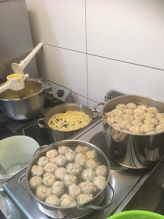 Meine hausgmachte mini Semmelknödel